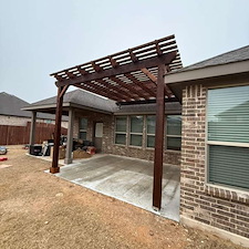 Top-Quality-Pergola-Installation-and-Concrete-Patio-in-Midlothian-TX 2